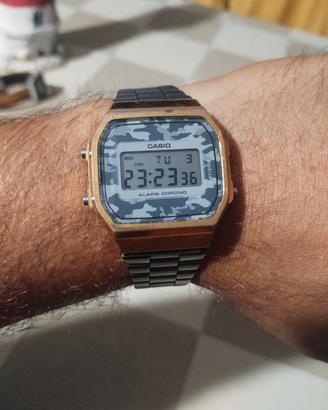 Casio A168 Urban Camo Original Custom