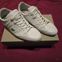 scarpe lacost bianche 