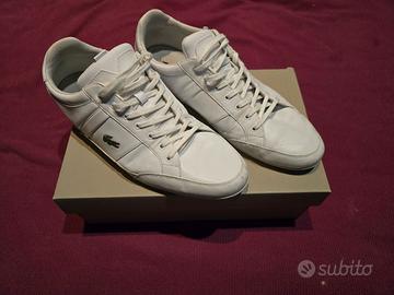 scarpe lacost bianche 