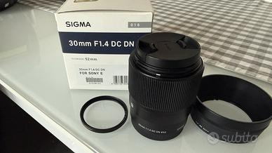 Obiettivo Sigma E-Mount per Sony