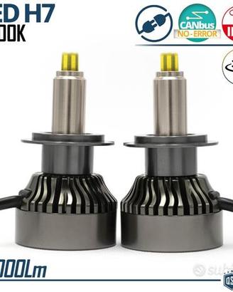 KIT lampade LED H7 per LENTICOLARE 12.000L 6500K