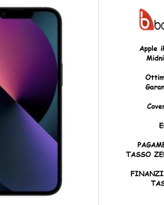 Apple iPhone 13 Mini Midnight 128 Gb