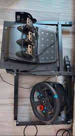 Logitech G29 PS5/PS4/PC + Pedaliera + Supporto
