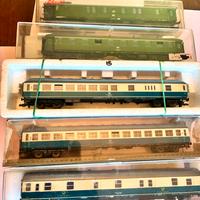 Vagoni scala 1/87 treno rapido DB