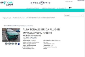 Alfa Romeo Tonale 1.3 280cv Plug-in Hybrid AT...