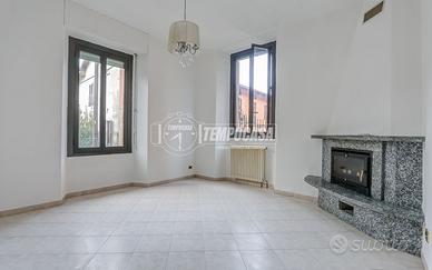 Ampio trilocale al piano terra con giardino di pro