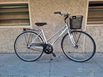 donna ragazza 28 con cestino pronta all'uso 