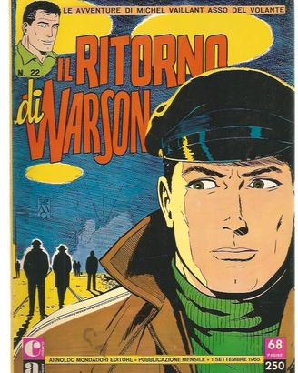 Il ritorno di Warson, fumetto di Michel Vaillant