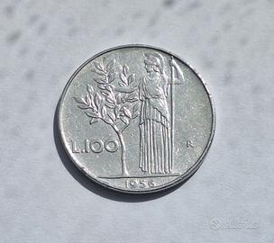 100 lire 1956 