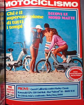 Rivista MOTOCICLISMO numero 8 del 1982