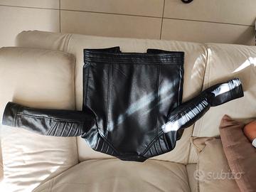 giubbotto in pelle bambino