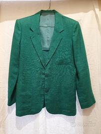 Giacca donna verde di lino pennyblack