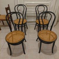 4 sedie vintage anni 60