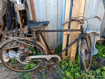 bicicletta vintage antica  freno a tamburo