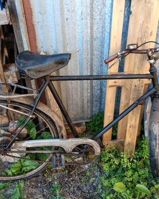 bicicletta vintage antica  freno a tamburo