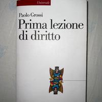 Prima lezione di diritto - Paolo Grossi