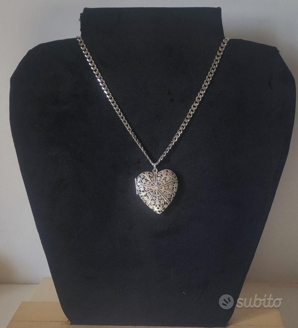 Collana Love Letter, Ciondolo Busta I Love You Note, Gioielli Lovers in Acciaio Inox - Italia