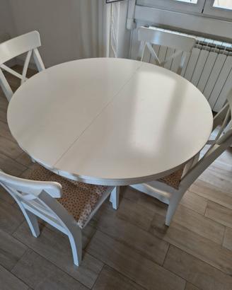 Tavolo  bianco  Ikea Ingatorp