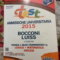 Libro test per Bocconi e Louis