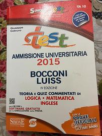 Libro test per Bocconi e Louis