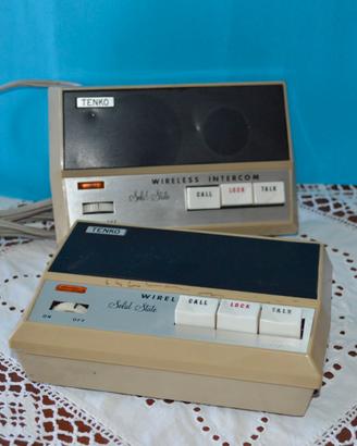 COPPIA INTERFONO "SOLID STATE"
