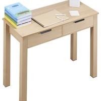 Scrivania Piccola con Cassetto Ripiano Regolabile