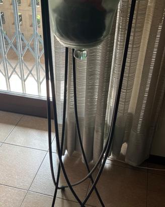 Porta vaso in ferro battuto..