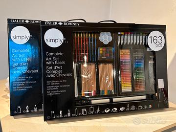 Set completo per artista 163 pezzi Daler Rowney