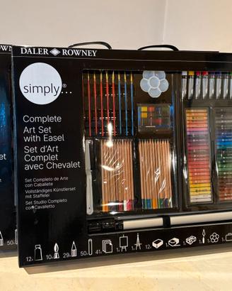 Set completo per artista 163 pezzi Daler Rowney