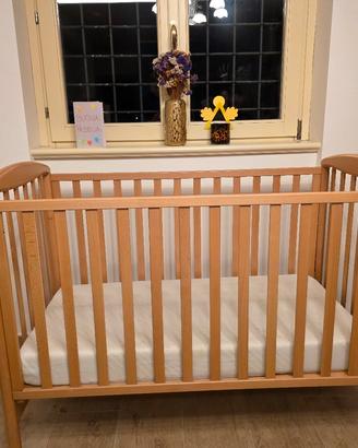 Lettino Foppapedretti in legno massiccio