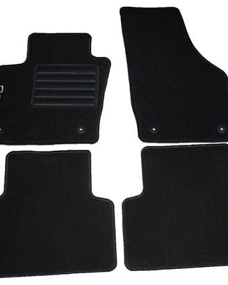 TAPPETINI IN MOQUETTE PER AUTO AUDI Q3 CON LOGO CU