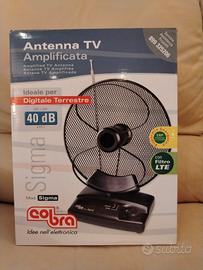 Antenna TV  Cobra Sigma 40 dB  nuova mai usata
