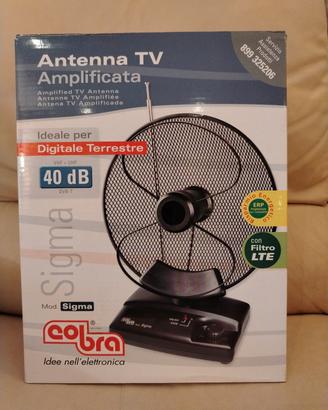 Antenna TV  Cobra Sigma 40 dB  nuova mai usata