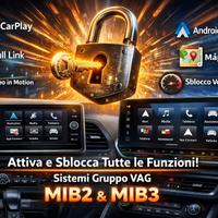 Attivazione Sblocco Funzioni MIB2 /3  Gruppo Vag