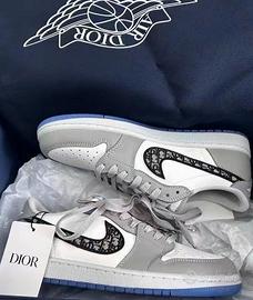 Scarpe da ginnastica Dior x Air Jordan AJ1 Low OG