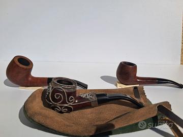 Lotto 3 Pipe da Collezione 