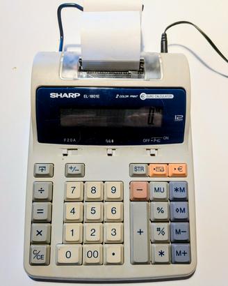 calcolatrice da tavola Sharp  EL 1801E