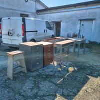 Lotto arredamento industriale 