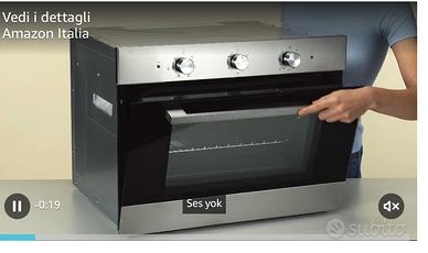 Forno elettrico da incasso ventilato