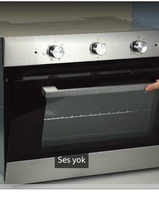 Forno elettrico da incasso ventilato