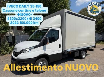 IVECO DAILY 35-140 CASSONE CENTINE E TELONE -NUOVO