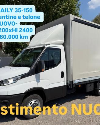 IVECO DAILY 35-140 CASSONE CENTINE E TELONE -NUOVO