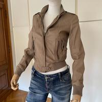 BOMBER IN PELLE JO NO FUI. Tg. S