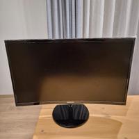 schermo 24 pollici Samsung curvo 