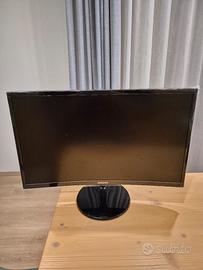 schermo 24 pollici Samsung curvo 