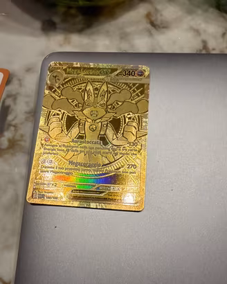 Carta pokemon mega lucario ex