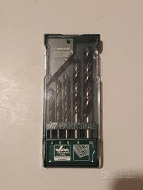 Set 5 Punte Trapano Per Legno