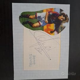 autografo Originale Beppe Signori