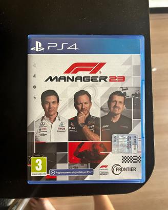 Videogioco F1 Menager 23