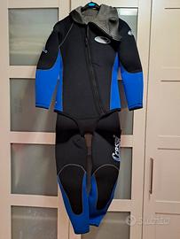 Muta Sub Cressi stagna completa 5 mm